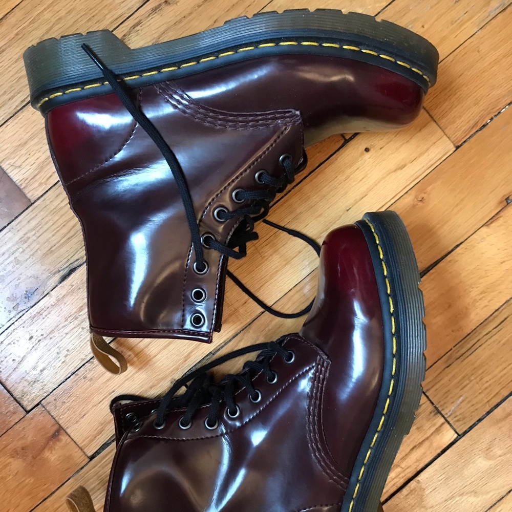 Doc Martens - Deep Cherry Ombré Patent 🍒
